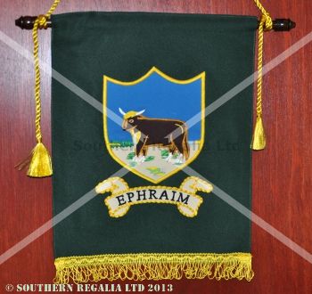 Royal Arch Tribal Banner / Ensign - Ephraim - Click Image to Close